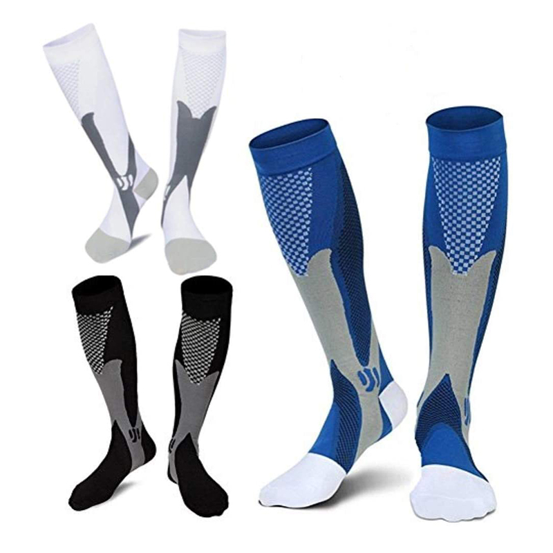 Compression Sock Medical - Brothock Medical Sport ถุงเท้าการบีบอัดผู้ชายและผู้หญิง 20-30mmhg Run