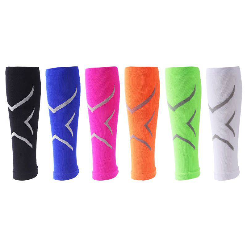 Compression Sleeve Calf - 1คู่ครอบคลุมขากีฬาสำหรับทุกเพศถุงเท้าน่องถุงน่องรัดน่องเส้นเลือดขอดรักษารูปร่างถุงน่องวัดความดันสำหรับผู้ชายและผู้หญิง