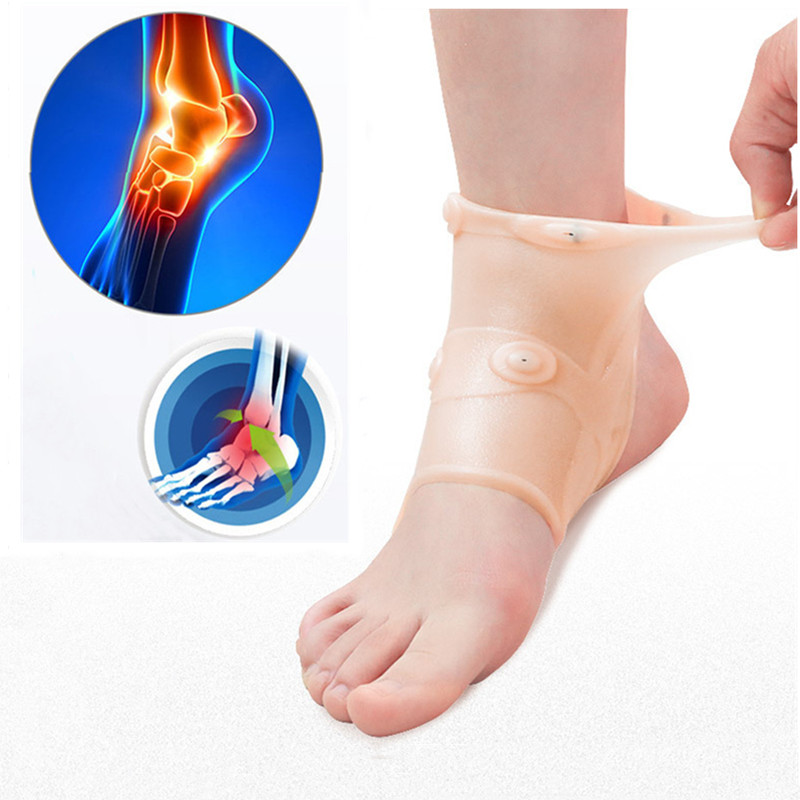 Ankle Brace Sock - Magnetic ข้อเท้ารั้งสนับสนุนถุงเท้าการบีบอัดสําหรับ Sprain Tendonitis Heel Pain