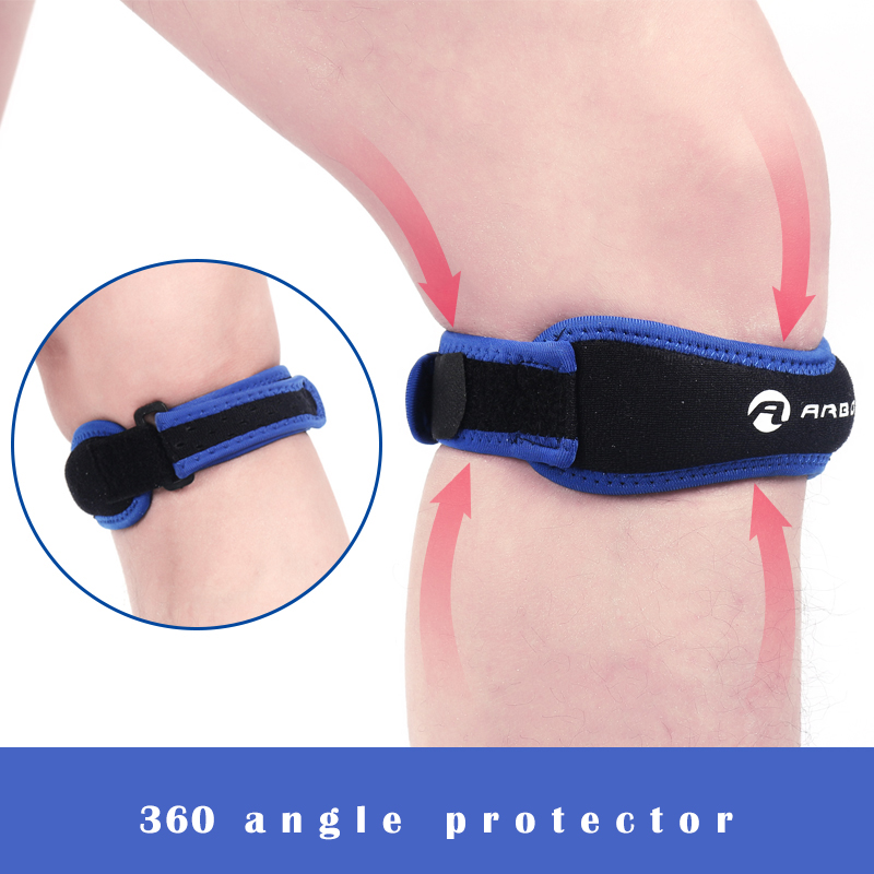Compression Sleeve Calf - 1 PC เข่า Patellar Tendon เข่าสนับสนุนสายรัดรั้งปรับ