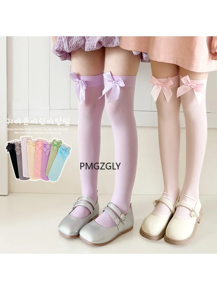 ถุงน่องเด็กผู้หญิง * ถุงเท้าเข - Thigh High Sock Stay Up บทวิจารณ์และราคา