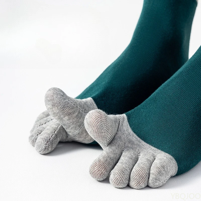 ถุงเท้าผู้ชายแบบห้านิ้ว 5 คู่  - Toe Sock Split บทวิจารณ์และราคา