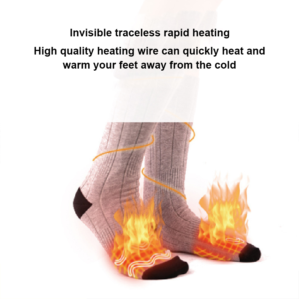 ฤดูหนาวอุ่นถุงเท้าไฟฟ้าถุงเท้า - Thermal Sock Winter บทวิจารณ์และราคา