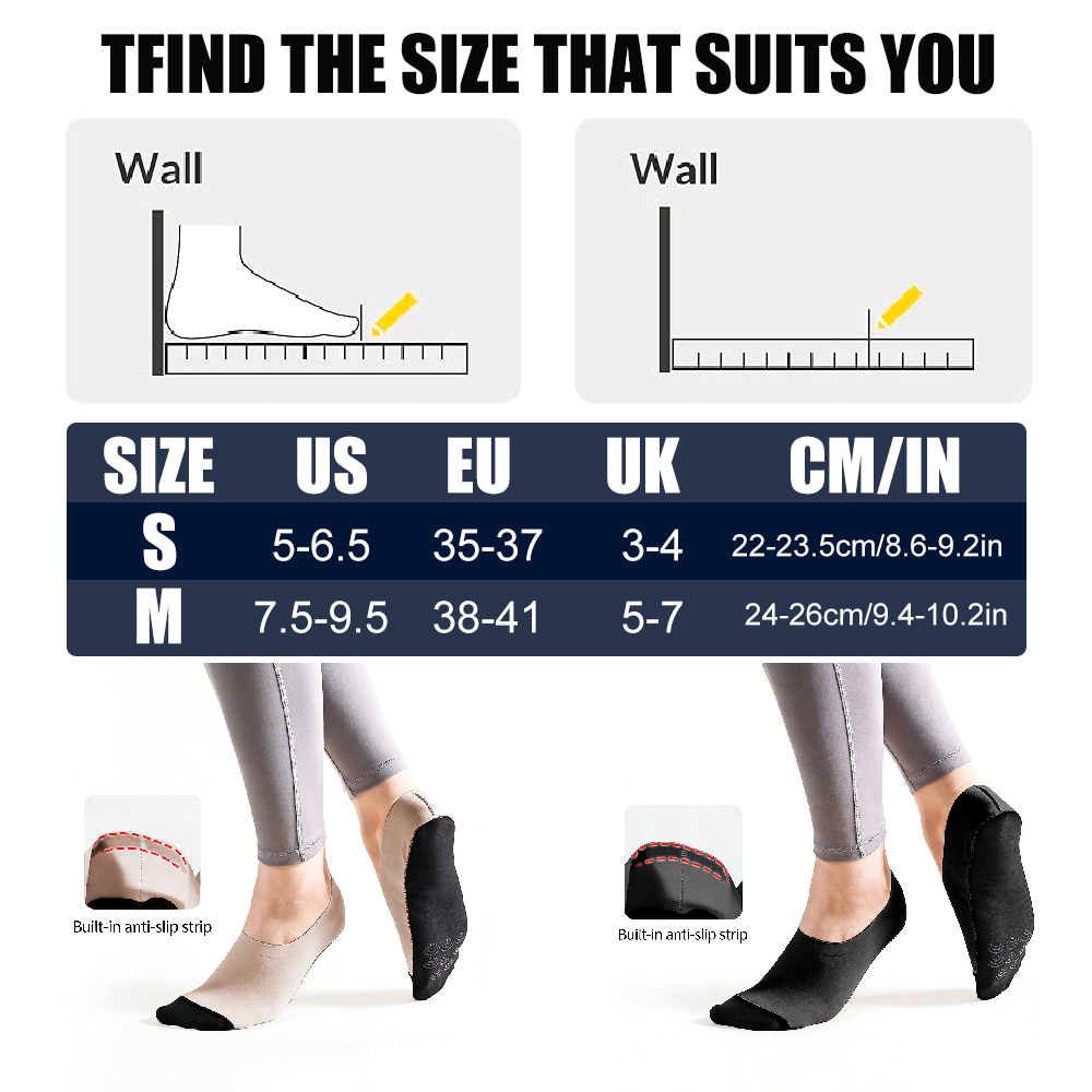 ถุงเท้าโยคะ 1 คู่สำหรับผู้หญิง - Grip Sock Yoga บทวิจารณ์และราคา