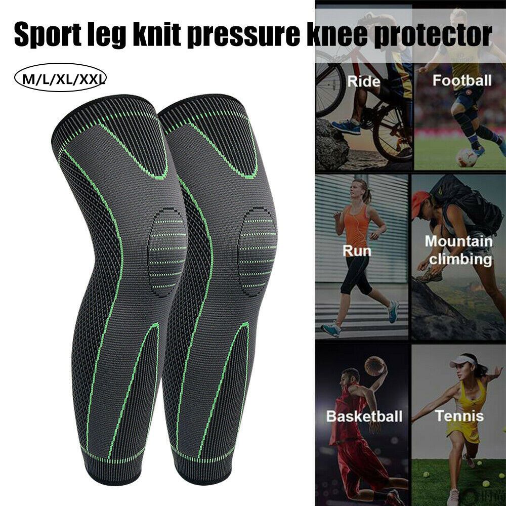 สนับเข่าสนับเข่าแผ่นรัดเข่าแบบ - Compression Sleeve Calf บทวิจารณ์และราคา