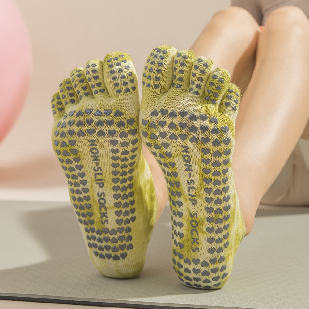 ถุงเท้าผู้หญิงแบบห้านิ้วสำหรับ - Grip Sock Yoga บทวิจารณ์และราคา