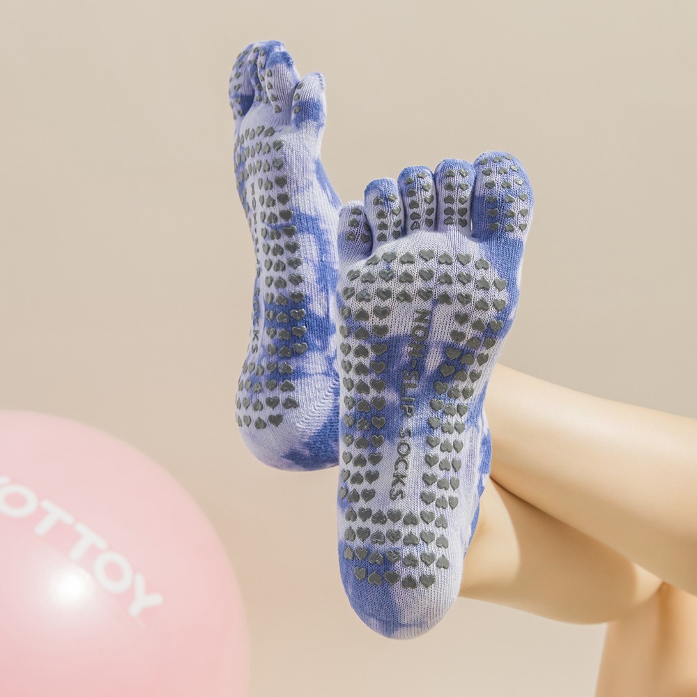 ถุงเท้าผู้หญิงแบบห้านิ้วสำหรับ - Grip Sock Yoga บทวิจารณ์และราคา