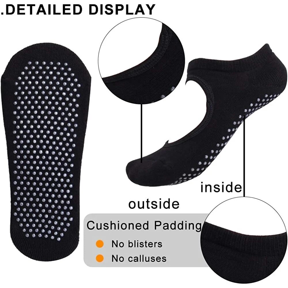 คุณภาพสูงผู้หญิงถุงเท้าโยคะ An - Grip Sock Yoga บทวิจารณ์และราคา