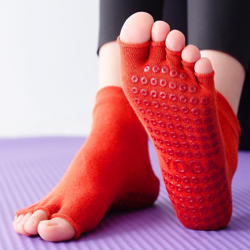 ถุงเท้าโยคะ Toe Anti-Slip ซิลิ - Grip Sock Yoga บทวิจารณ์และราคา