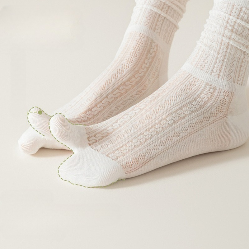 ถุงเท้าผู้หญิงแบบแยกนิ้วเท้า 5 - Toe Sock Split บทวิจารณ์และราคา