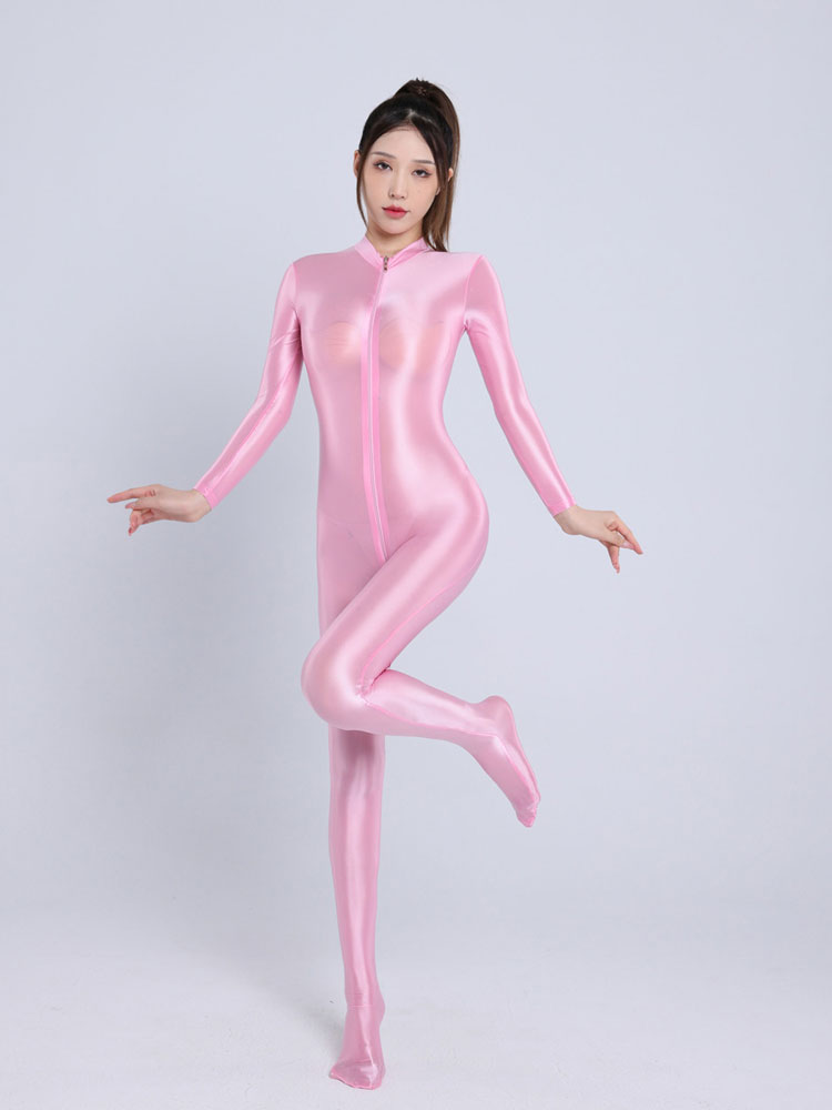 ชุดจั๊มสูทผู้หญิงเซ็กซี่สีมันว - Tights Pantyhose Sheer บทวิจารณ์และราคา
