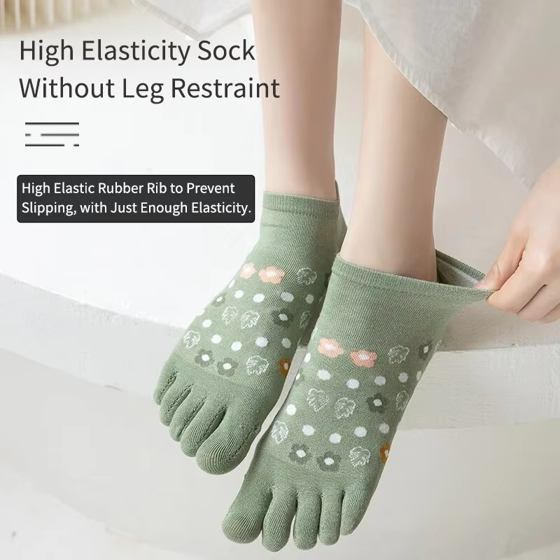ถุงเท้าผู้หญิง 3 คู่ สำหรับฤดู - Toe Sock Split บทวิจารณ์และราคา
