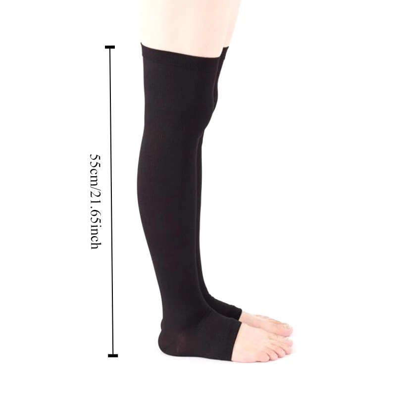 ถุงเท้ารัดน่องแบบยาวถึงเข่า 1  - Compression Sleeve Calf บทวิจารณ์และราคา