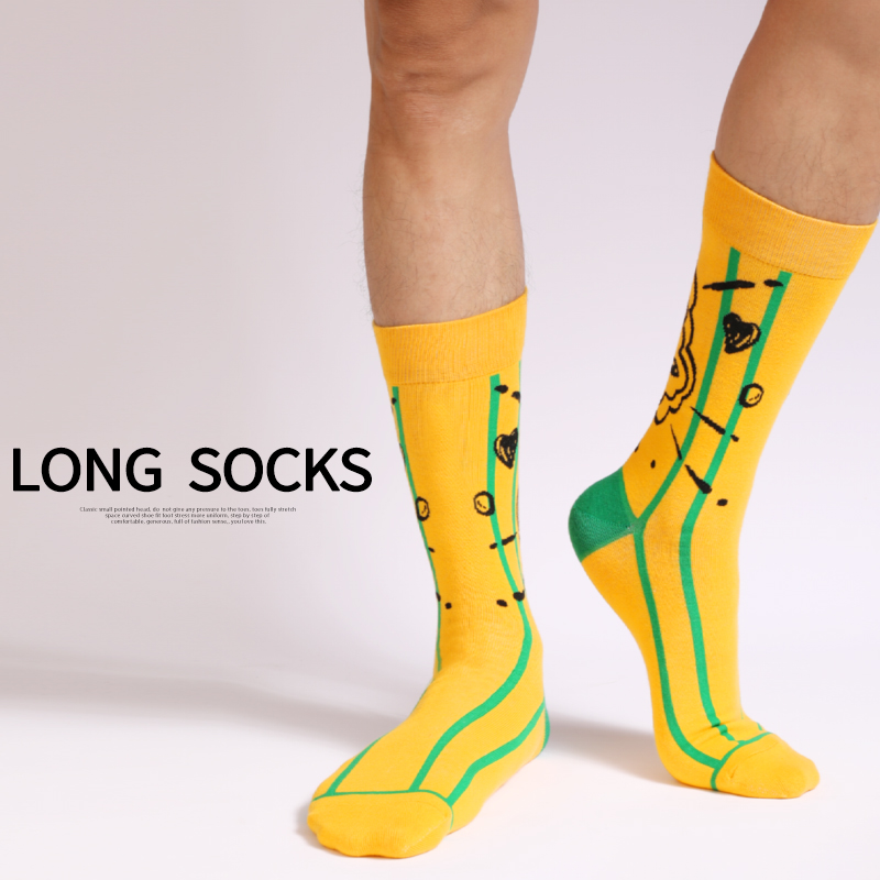 5 คู่ Mens สนุกถุงเท้า,รูปแบบถ - Cotton Crew Sock Pack บทวิจารณ์และราคา