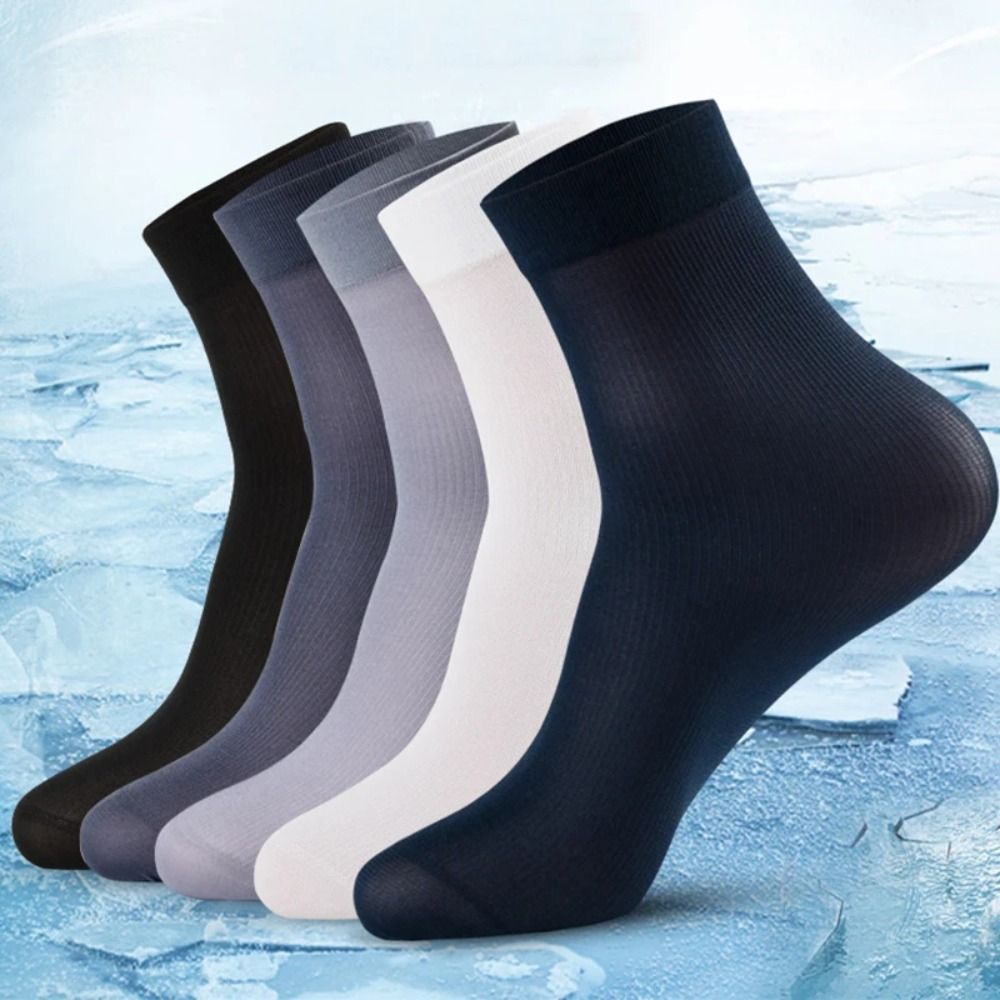ถุงเท้าผู้ชายแบบใหม่ 10 คู่ ระ - Silk Sock Bamboo บทวิจารณ์และราคา
