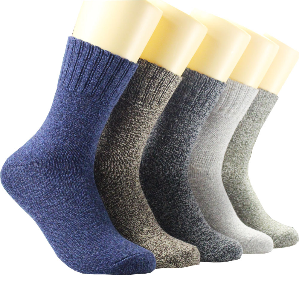 ถุงเท้าขนสัตว์ผู้ชาย 5 คู่ 1 ล - Cotton Crew Sock Pack บทวิจารณ์และราคา