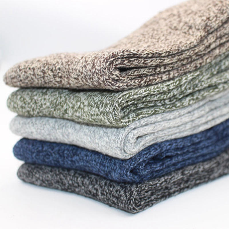 ถุงเท้าขนสัตว์ผู้ชาย 5 คู่ 1 ล - Cotton Crew Sock Pack บทวิจารณ์และราคา