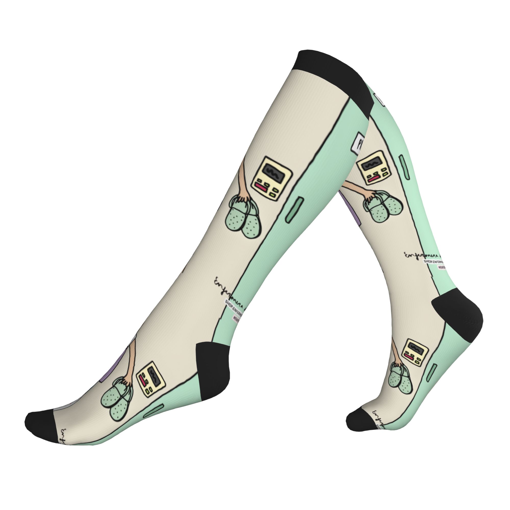 ถุงเท้าบีบอัดสำหรับแพทย์ พยาบา - Compression Sock Medical บทวิจารณ์และราคา