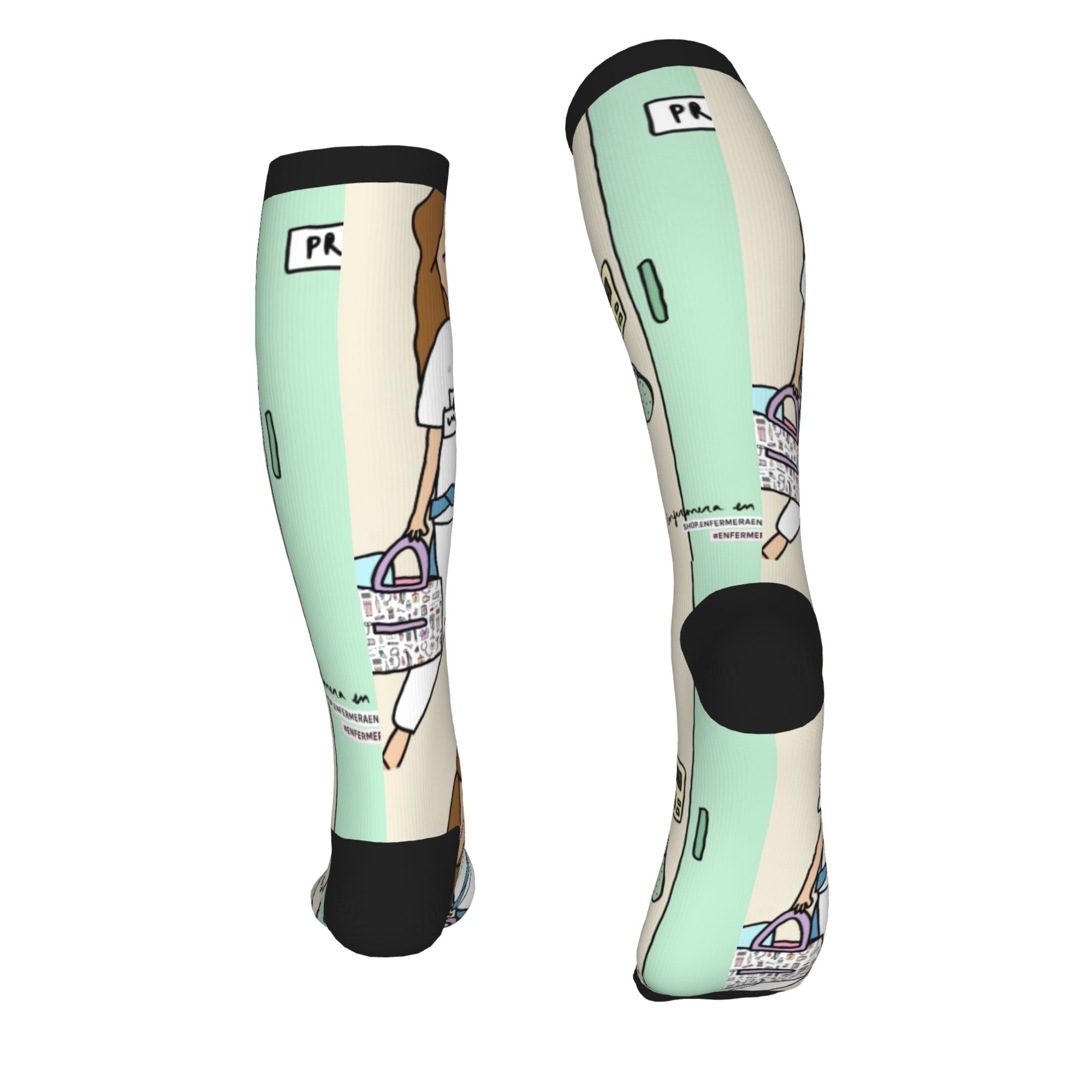 ถุงเท้าบีบอัดสำหรับแพทย์ พยาบา - Compression Sock Medical บทวิจารณ์และราคา