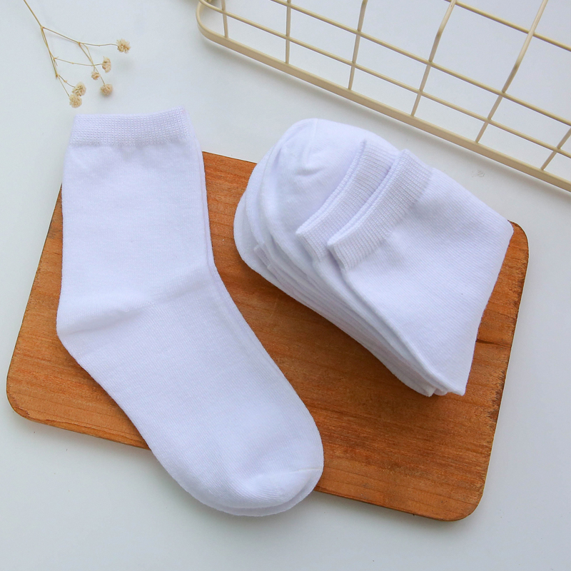 ถุงเท้าเด็ก5แพ็คถุงเท้าผสมผ้าฝ - Cotton Crew Sock Pack บทวิจารณ์และราคา