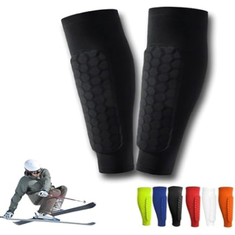สนับแข้งฟุตบอลพร้อมปลอกแขน น้ำ - Compression Sleeve Calf บทวิจารณ์และราคา