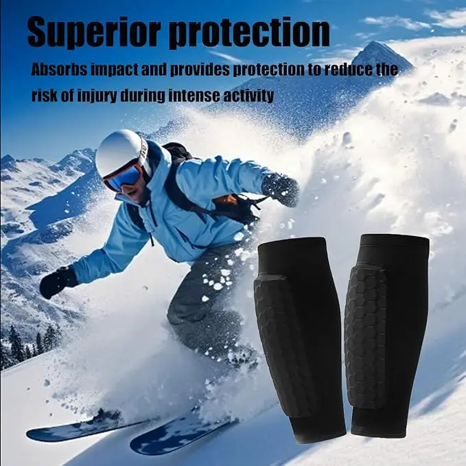 สนับแข้งฟุตบอลพร้อมปลอกแขน น้ำ - Compression Sleeve Calf บทวิจารณ์และราคา