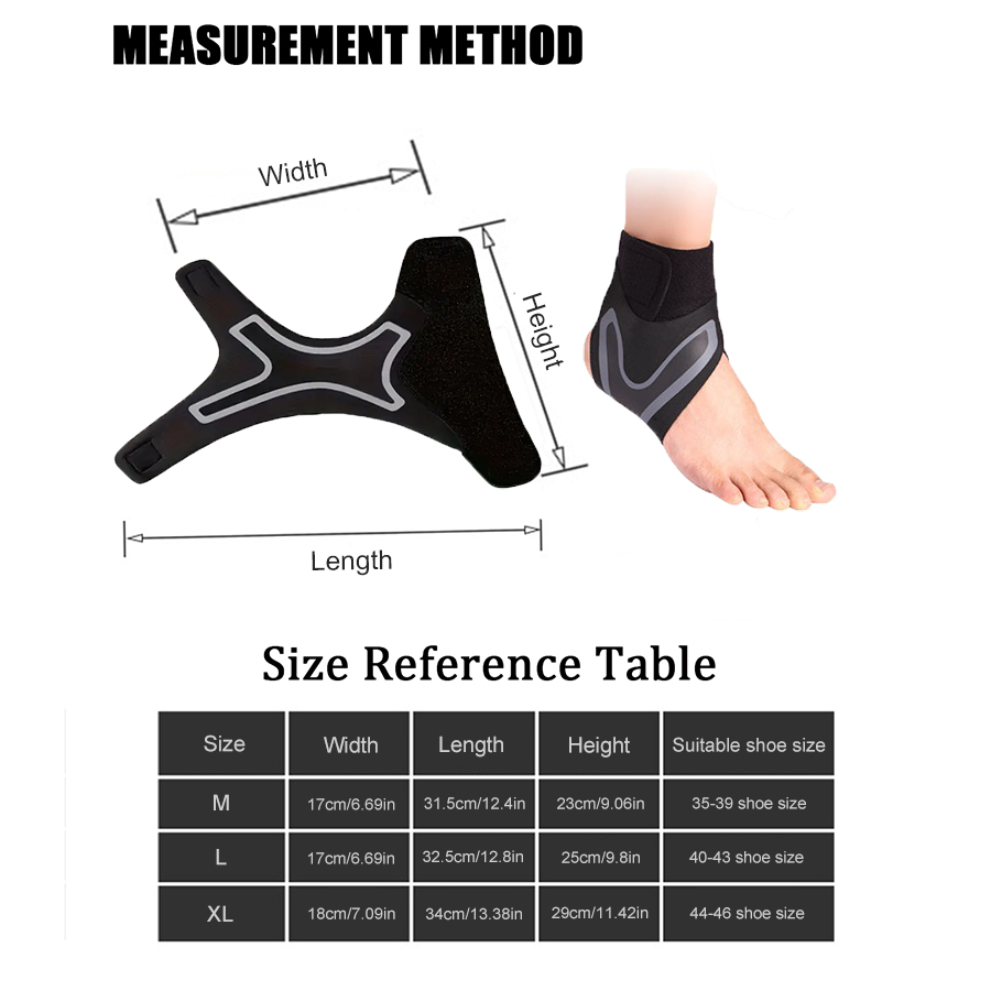 ปลอกรัดข้อเท้าระบายอากาศได้ดี  - Ankle Brace Sock บทวิจารณ์และราคา