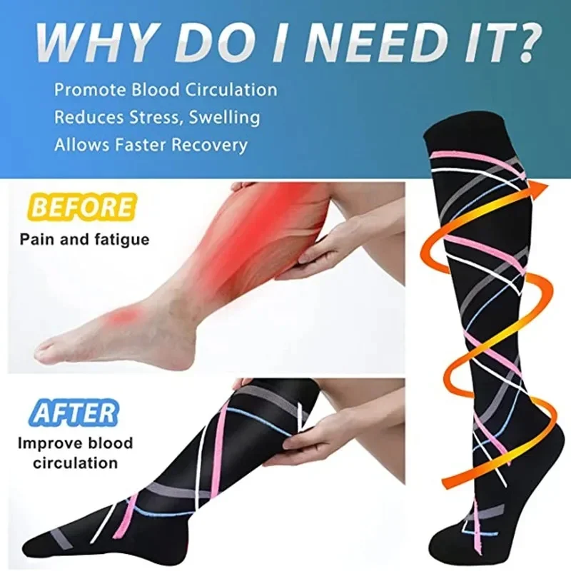 ถุงเท้ารัดกล้ามเนื้อแบบยูนิเซ็ - Compression Sock Medical บทวิจารณ์และราคา