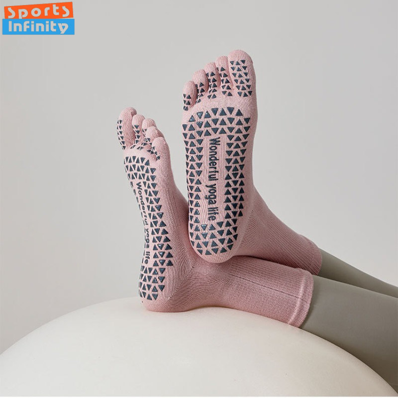 ถุงเท้าโยคะแบบห้านิ้วแยกนิ้ว ป - Toe Sock Split บทวิจารณ์และราคา