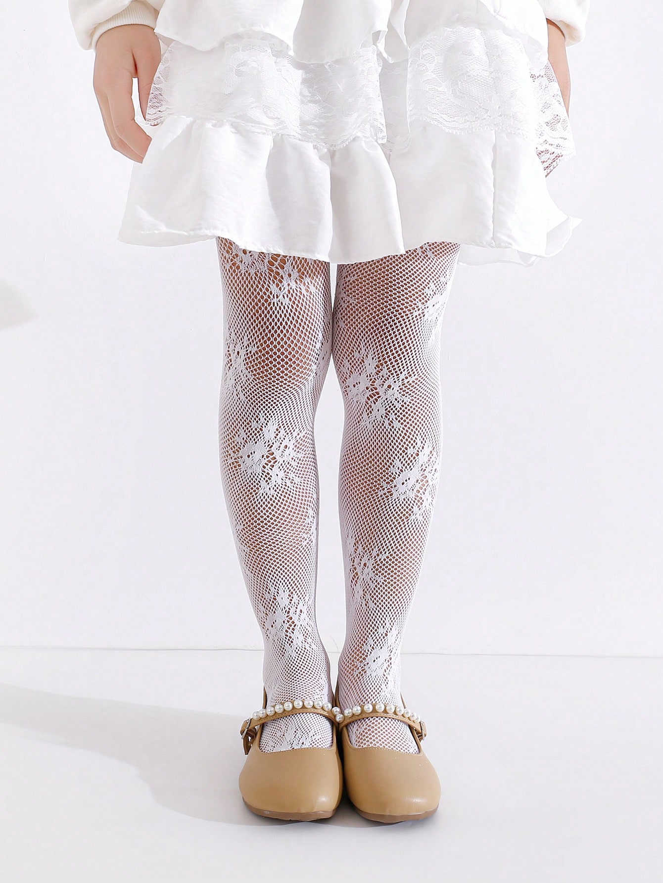 2 แพ็ค คิดส์ ฮอลโลว์ ฟิชเน็ต ไ - Tights Pantyhose Sheer บทวิจารณ์และราคา