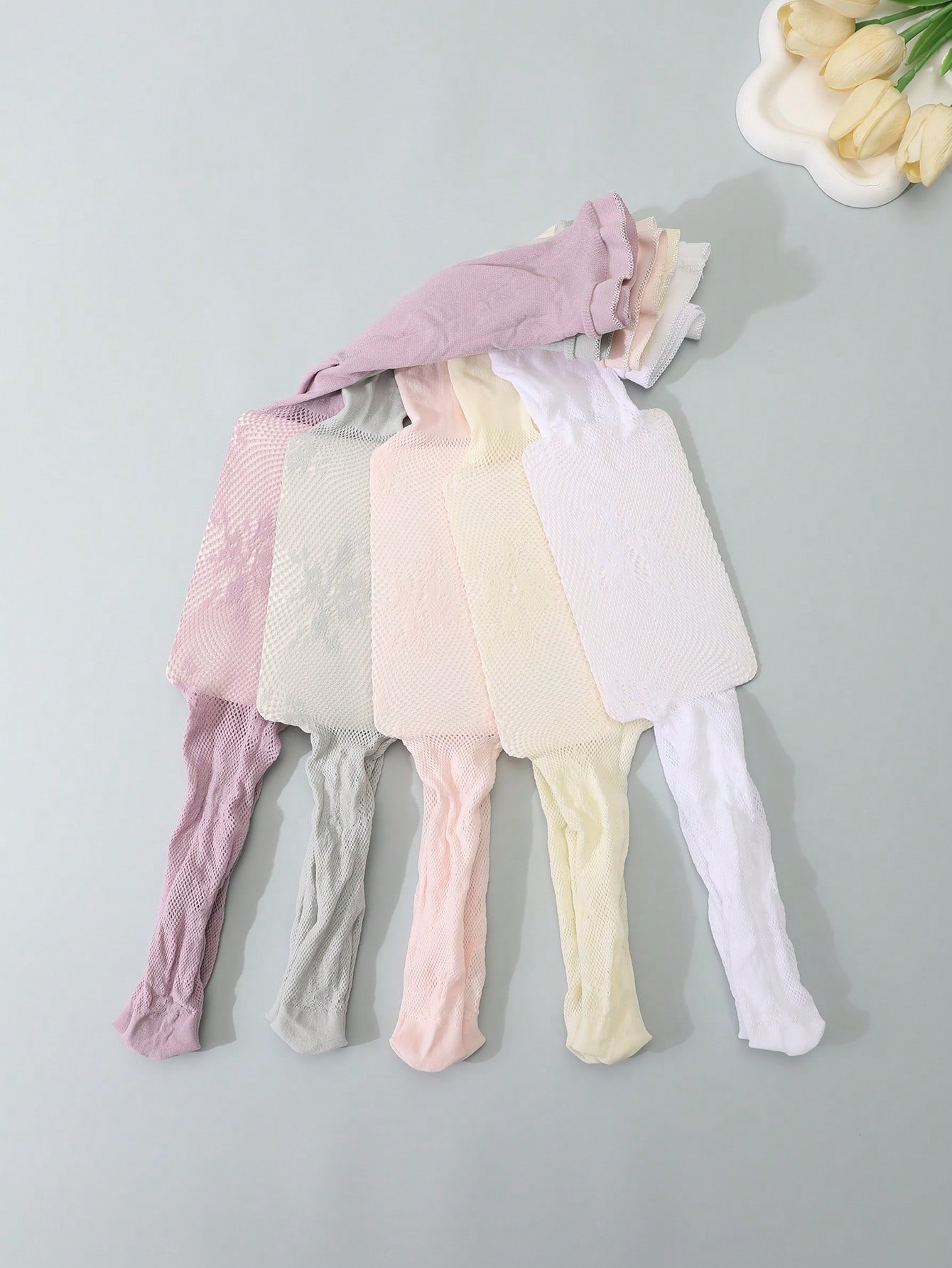 2 แพ็ค คิดส์ ฮอลโลว์ ฟิชเน็ต ไ - Tights Pantyhose Sheer บทวิจารณ์และราคา