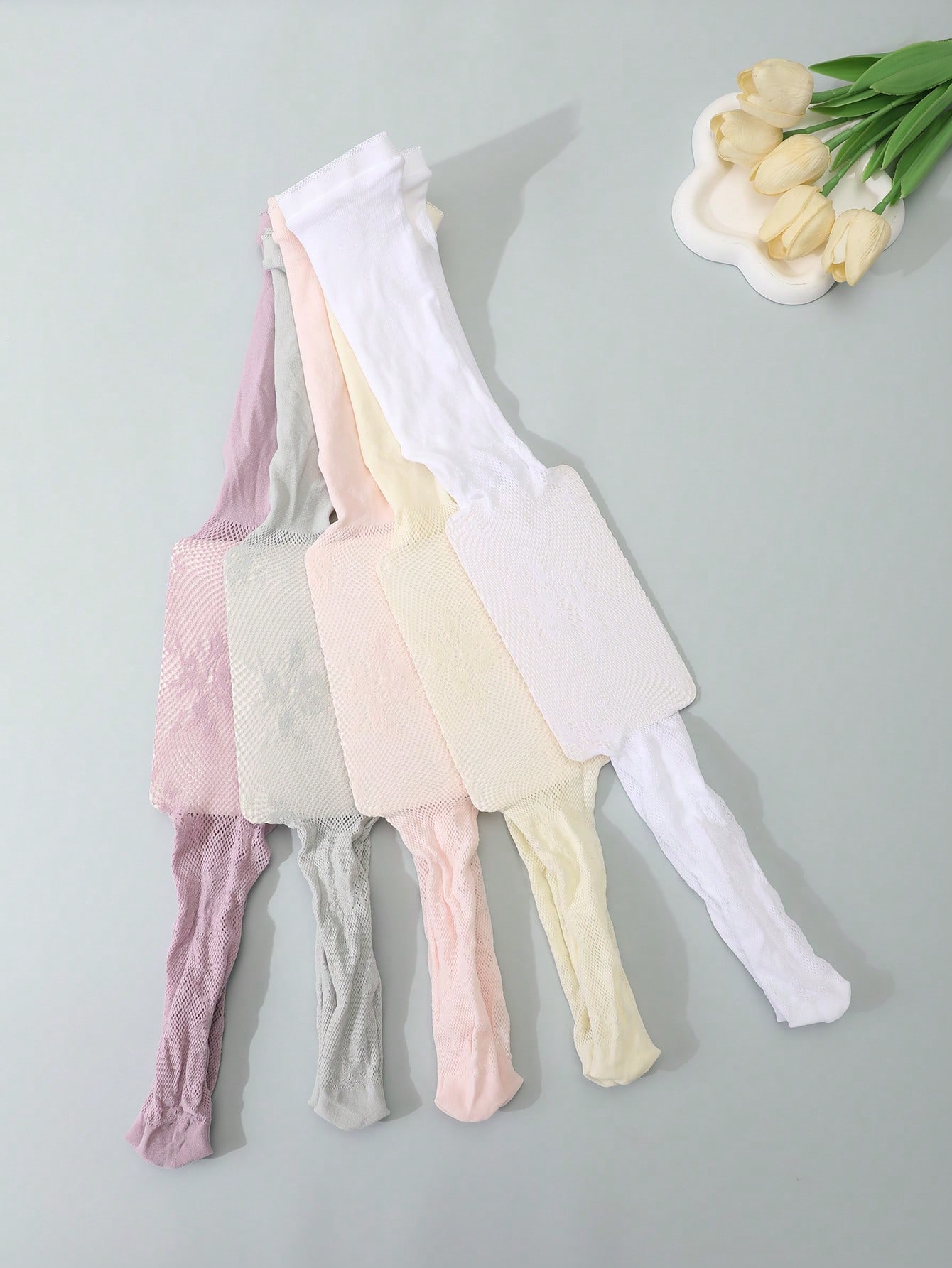 2 แพ็ค คิดส์ ฮอลโลว์ ฟิชเน็ต ไ - Tights Pantyhose Sheer บทวิจารณ์และราคา