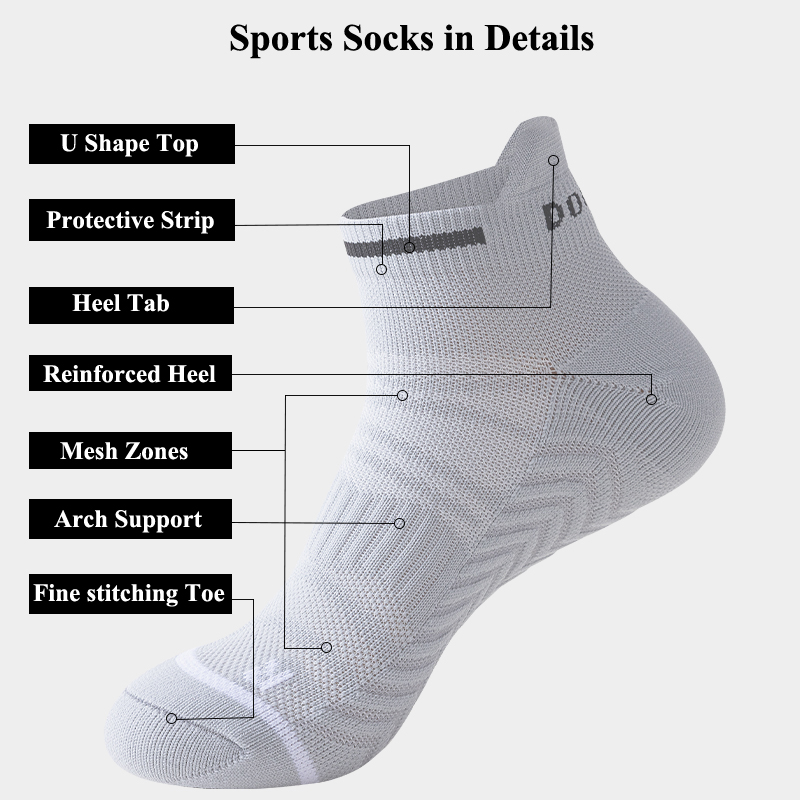 ฤดูร้อนวิ่งถุงเท้าความชื้น Wic - Ankle Brace Sock บทวิจารณ์และราคา