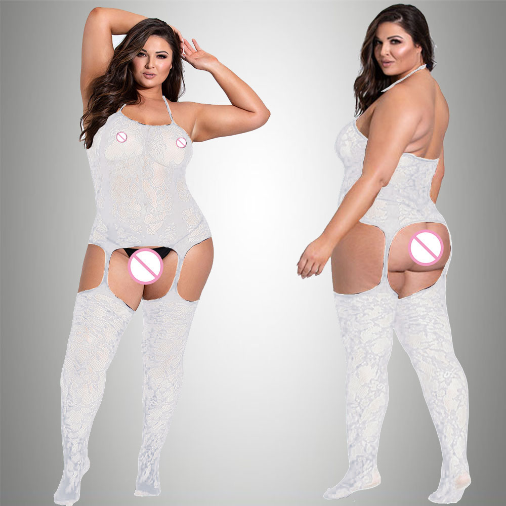 ชุดบอดี้สูทบอดี้สต็อกกิ้งไซส์พ - Fishnet Stocking Women บทวิจารณ์และราคา