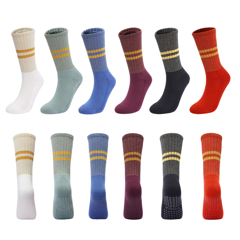 ถุงเท้าโยคะพร้อม Grips ลื่นกลา - Grip Sock Yoga บทวิจารณ์และราคา