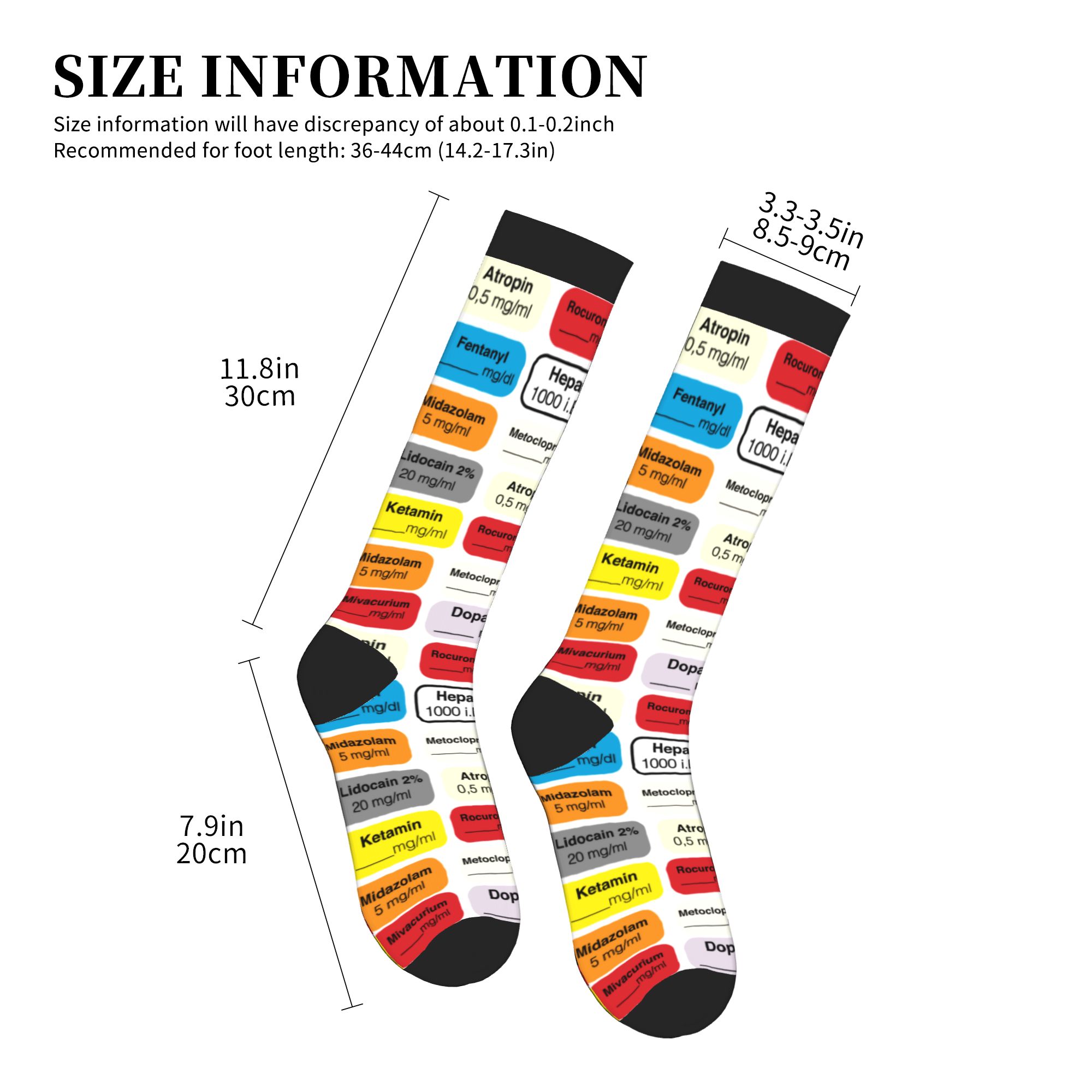 ฉลากยาชา ถุงเท้ากีฬาสำหรับผู้ช - Compression Sock Medical บทวิจารณ์และราคา