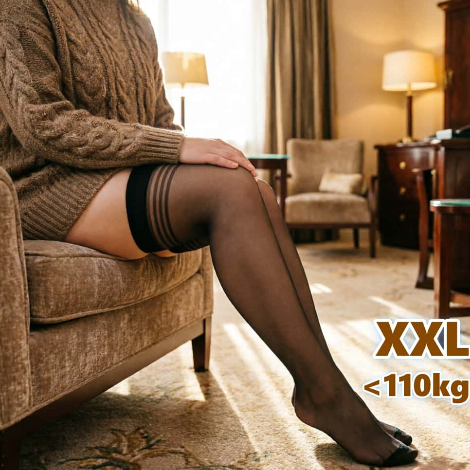 ถุงน่องยาวถึงต้นขาไซส์ใหญ่สำหร - Thigh High Sock Stay Up บทวิจารณ์และราคา