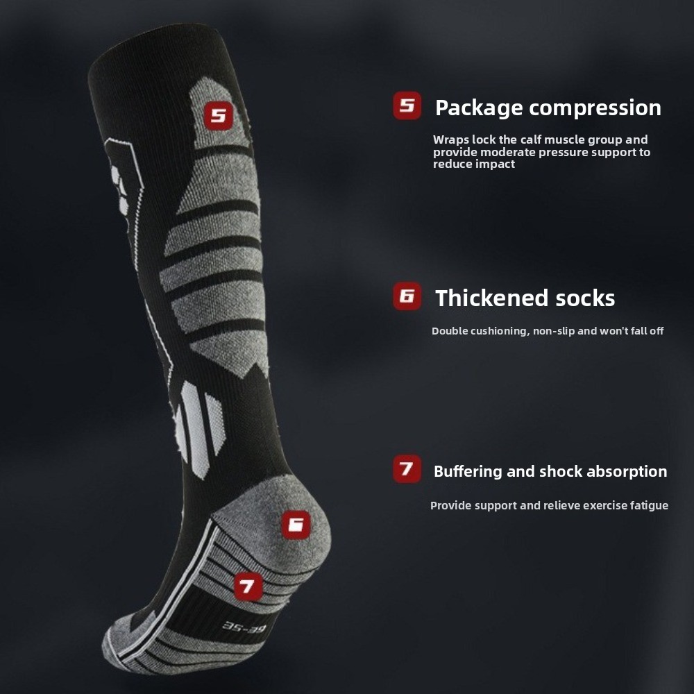 ใหม่ถุงเท้าสกีแบบหนาขึ้น ระบาย - Thermal Sock Winter บทวิจารณ์และราคา