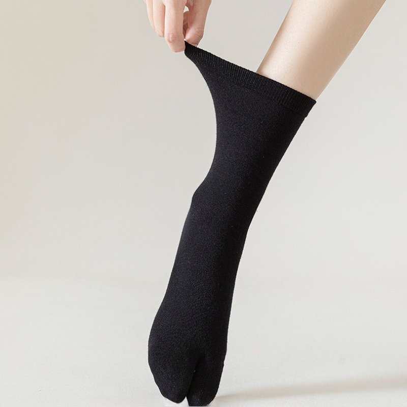 1 คู่ถุงเท้าผ้าฝ้ายสไตล์ญี่ปุ่ - Toe Sock Split บทวิจารณ์และราคา