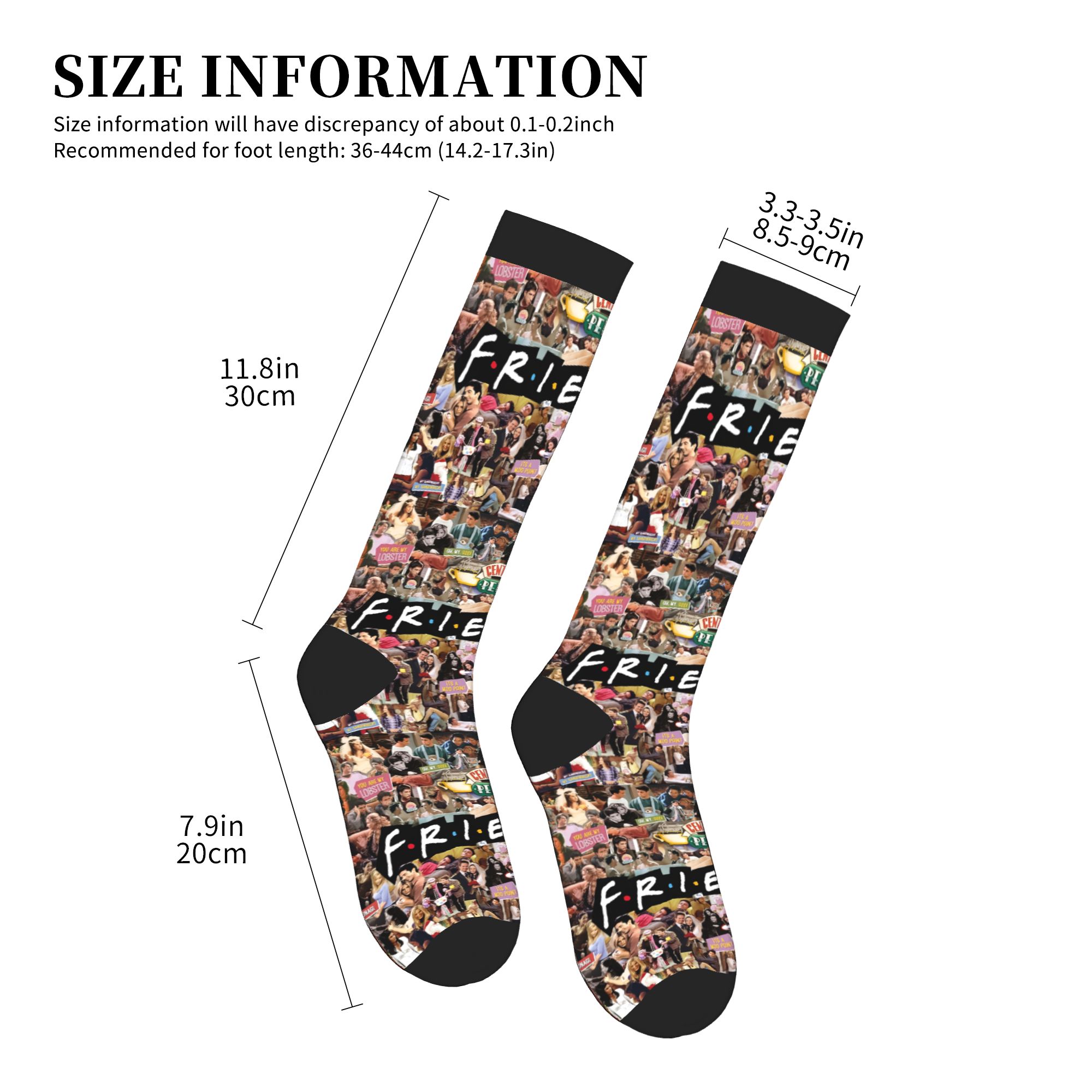 ถุงเท้าลายซีรีส์เฟรนด์ส สำหรับ - No Show Sock Women บทวิจารณ์และราคา