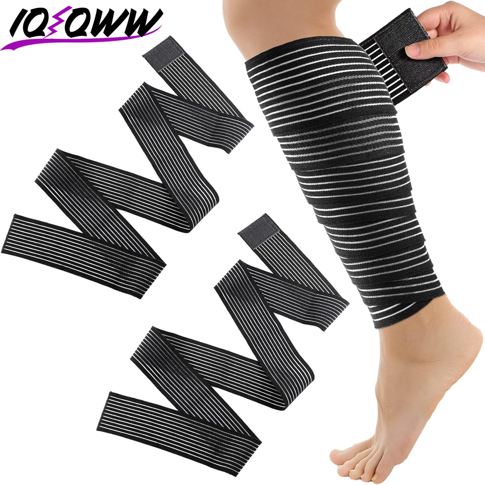 1PCS 40-300 ซม.การบีบอัดผ้าพัน - Compression Sleeve Calf บทวิจารณ์และราคา