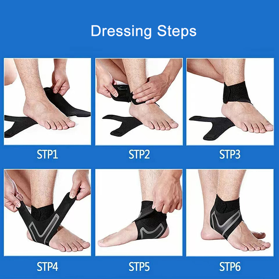 อุปกรณ์พยุงข้อเท้าแบบรัด 1 ชิ้ - Ankle Brace Sock บทวิจารณ์และราคา