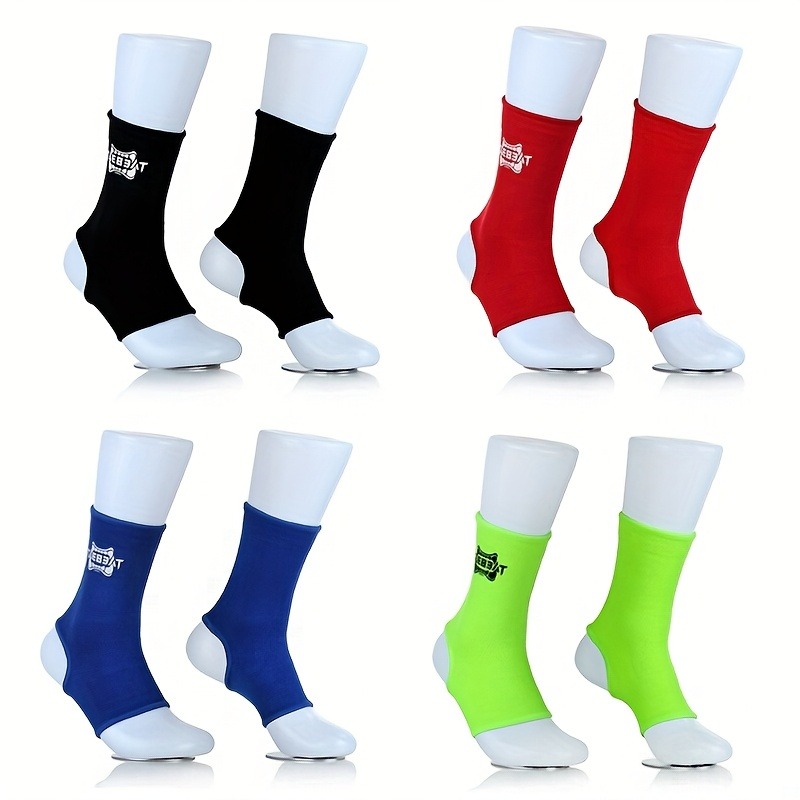 2pcs มวยข้อเท้ายืด Breathable  - Ankle Brace Sock บทวิจารณ์และราคา