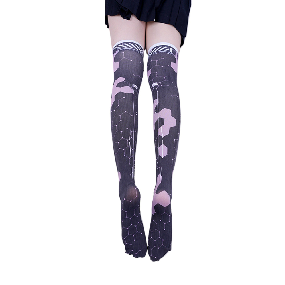 อะนิเมะ เกม หุ่นยนต์ AI เมค ถุ - Knee High Sock Women บทวิจารณ์และราคา