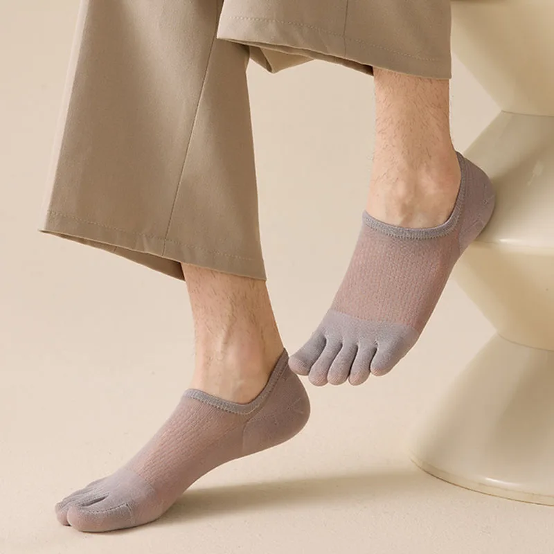 ถุงเท้าผู้ชายแบบสั้น 5 คู่ สำห - Ankle Sock Low Cut บทวิจารณ์และราคา