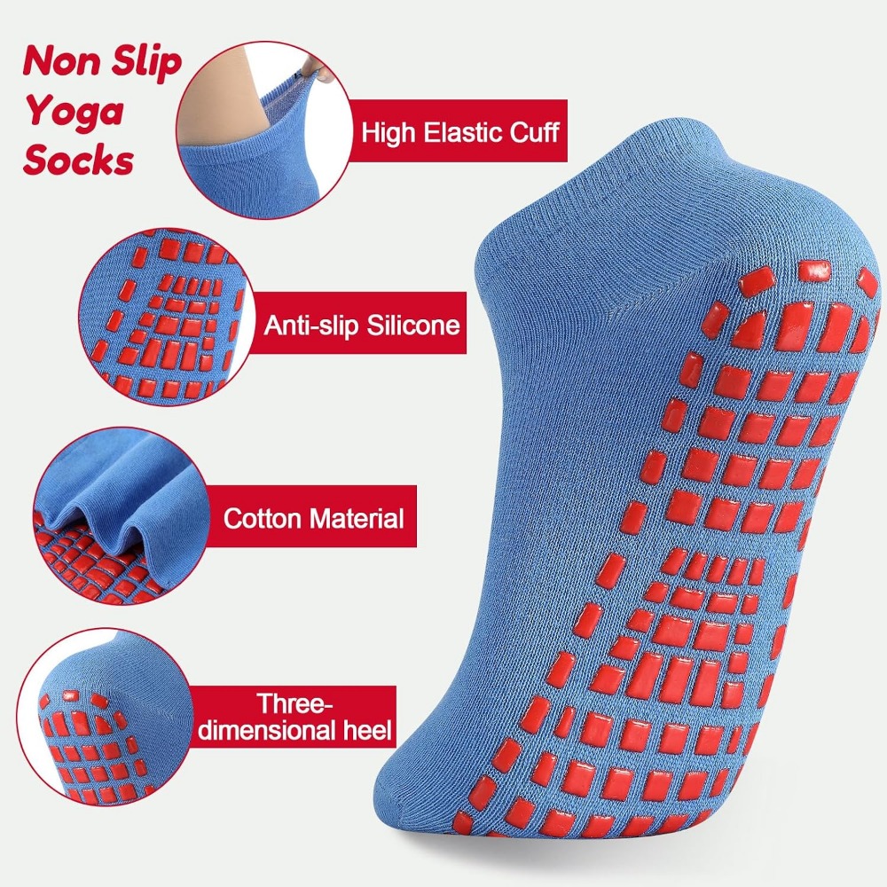 ถุงเท้าโยคะและพิลาทิสกันลื่นพร - Grip Sock Yoga บทวิจารณ์และราคา