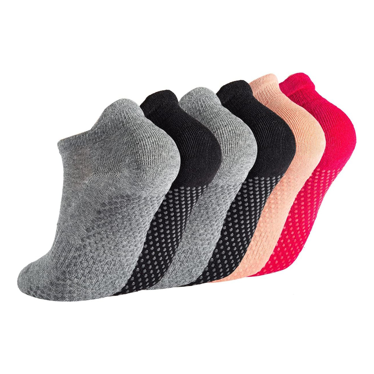 6 คู่ถุงเท้าโยคะสําหรับผู้หญิง - Grip Sock Yoga บทวิจารณ์และราคา