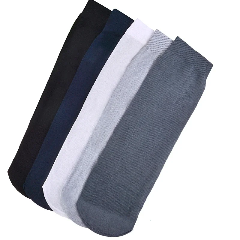 10 คู่ถุงเท้าผู้ชายฤดูร้อน Ult - Silk Sock Bamboo บทวิจารณ์และราคา