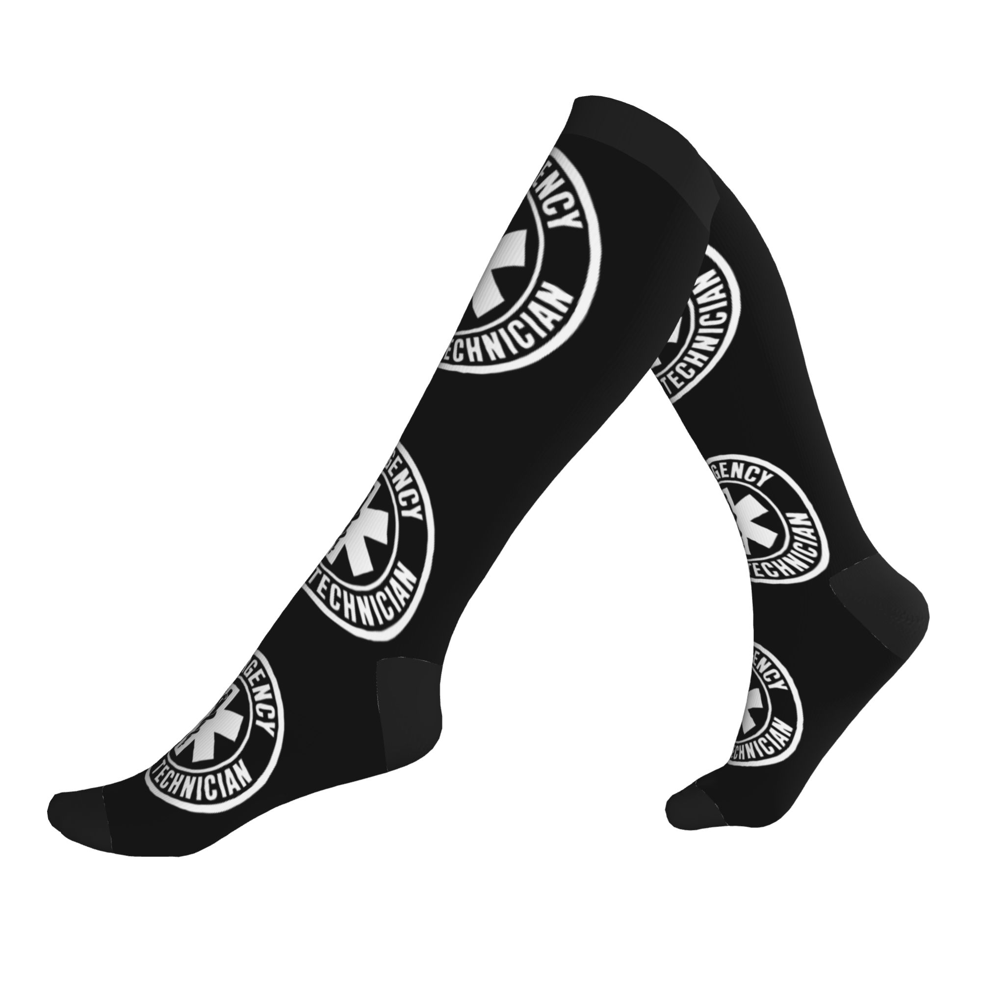 ถุงเท้าลายโลโก้ Emt Star Of Li - Compression Sock Medical บทวิจารณ์และราคา