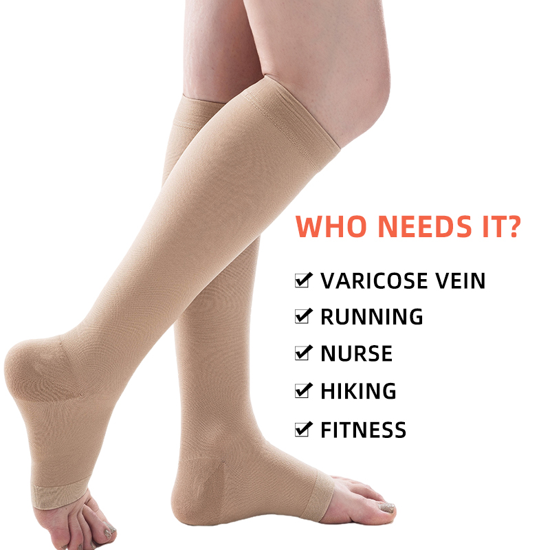 S-5XL รัดน่องทางการแพทย์2ชิ้น/ - Compression Sleeve Calf บทวิจารณ์และราคา